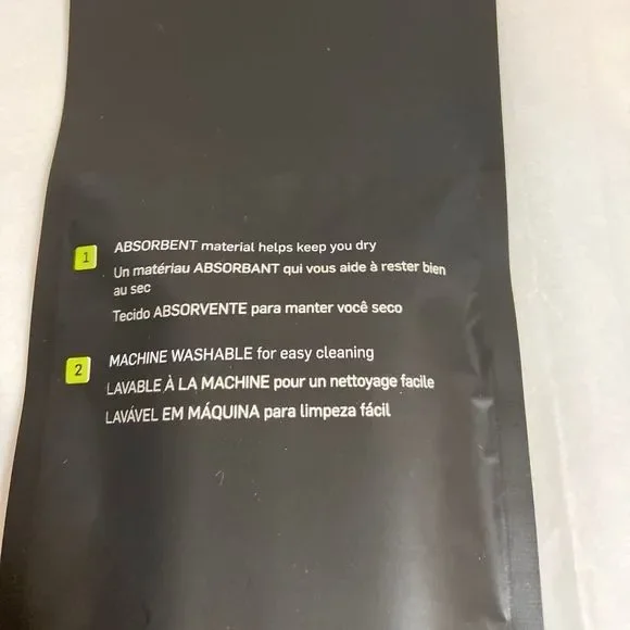 3/$15 ☘️ Nike Black Swoosh Headband - Picture 3 of 3